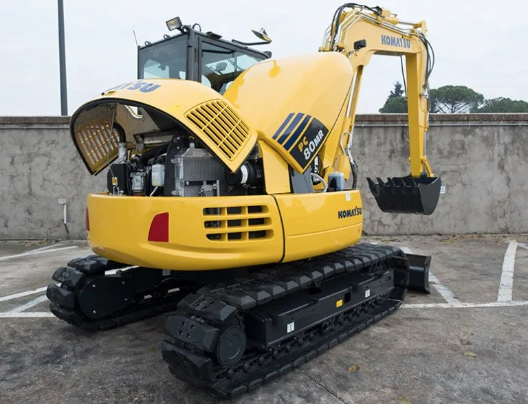 Komatsu PC80 excavator