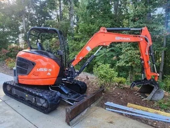 Mini Excavator Kubota U55