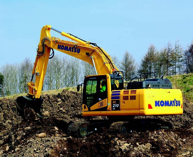 Used Komatsu PC210 Excavator