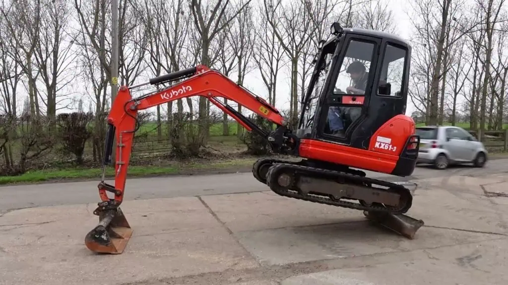 Mini Excavator Kubota KX61-3