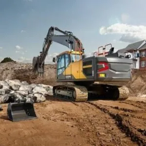 Volvo EC200E excavator