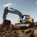 used construction equipment volvo excavator