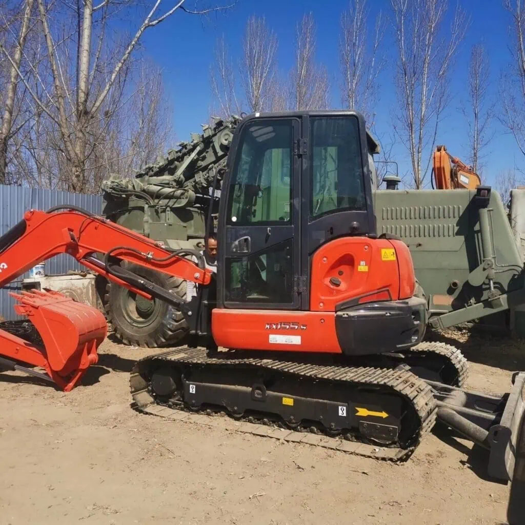 Kubota KX155-5 Crawler Excavator