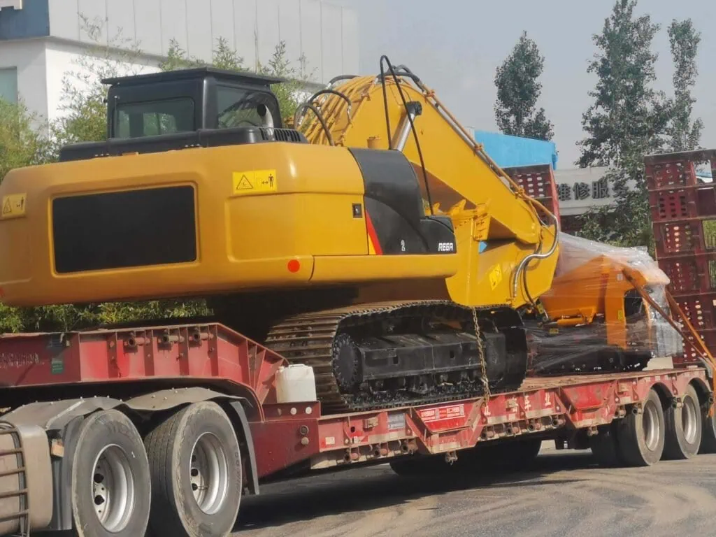 used construction machinery delivery 1