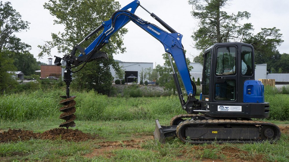 mini excavator size