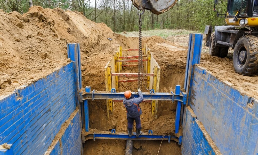 benching excavation