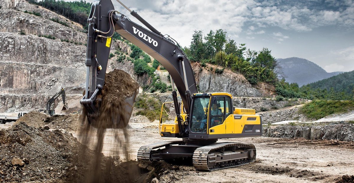 Second hand Volvo Excavator