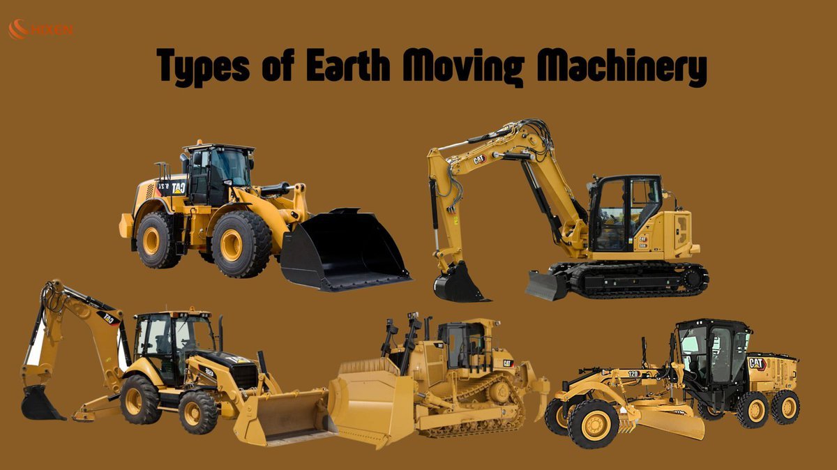 Types of Earth Moving Machinery