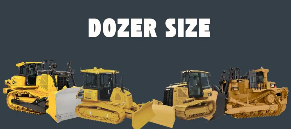 dozer size