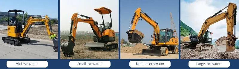 excavator size 1