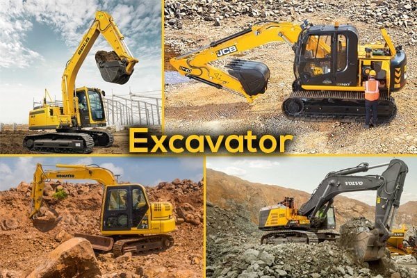 models of excavators