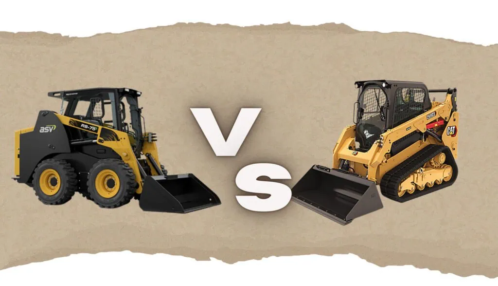 tracked vs wheeled skid steer