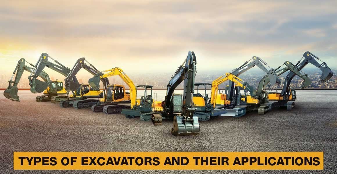 types of excavator