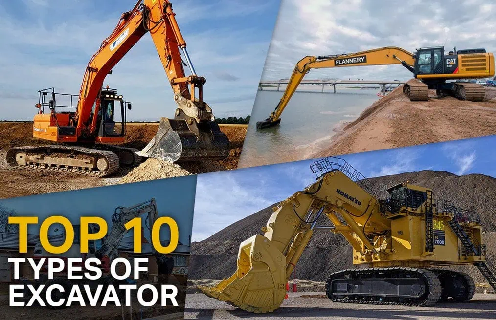 types of excavator2 1