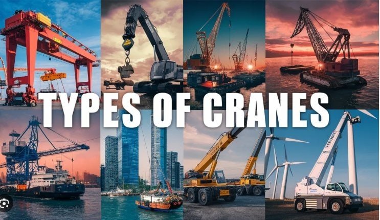 types of cranes