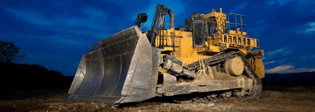 CAT bulldozers