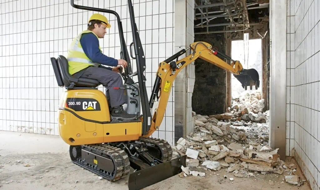 smallest excavator