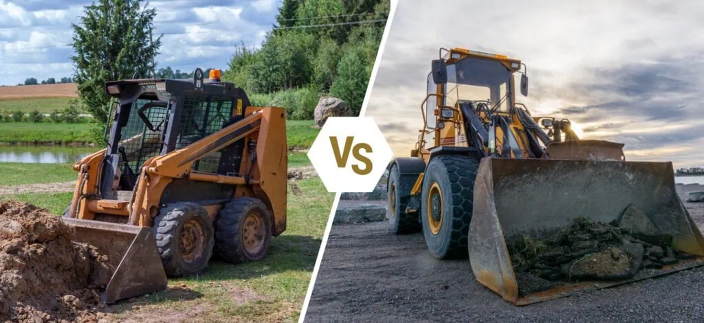 Hixen machinery Wheel Loader vs Skid Steer