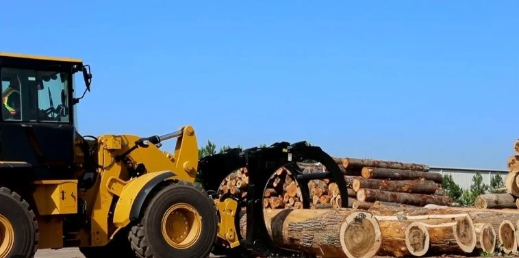 wheel loader grapple