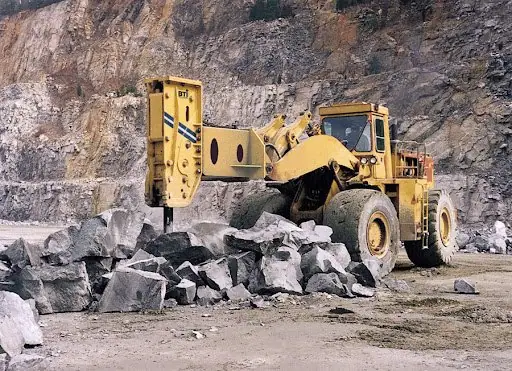 wheel loader hammer