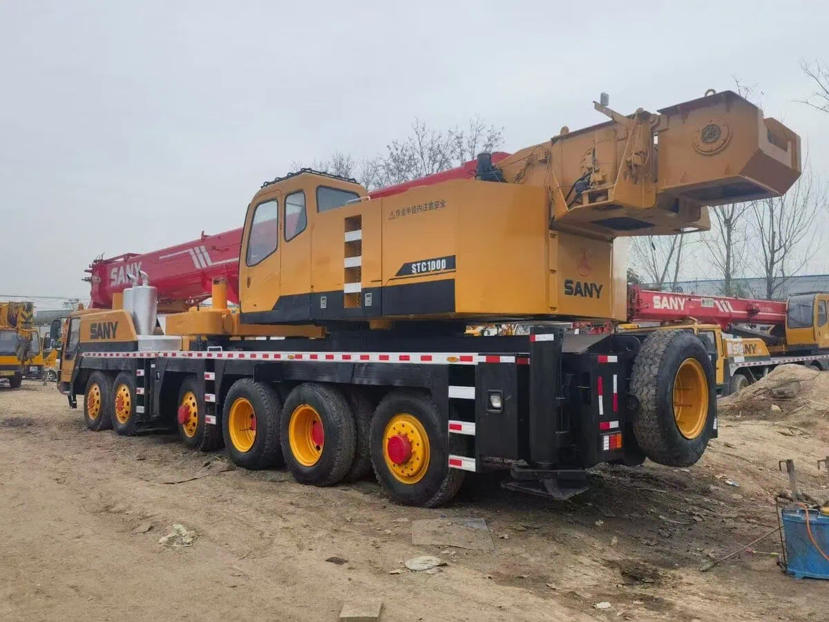 sany crane 100 ton